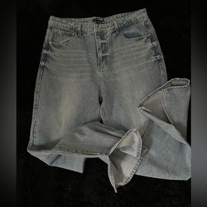 Straight Leg light wash jeans